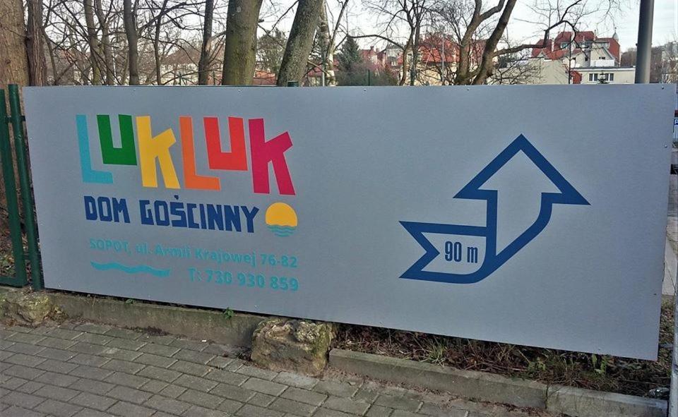 Dom Goscinny Lukluk Sopot Bagian luar foto